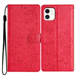 Custodia per cellulare in pelle con farfalle e fiori, For iPhone 11, For iPhone 11 Pro, For iPhone XS / X, For iPhone XR