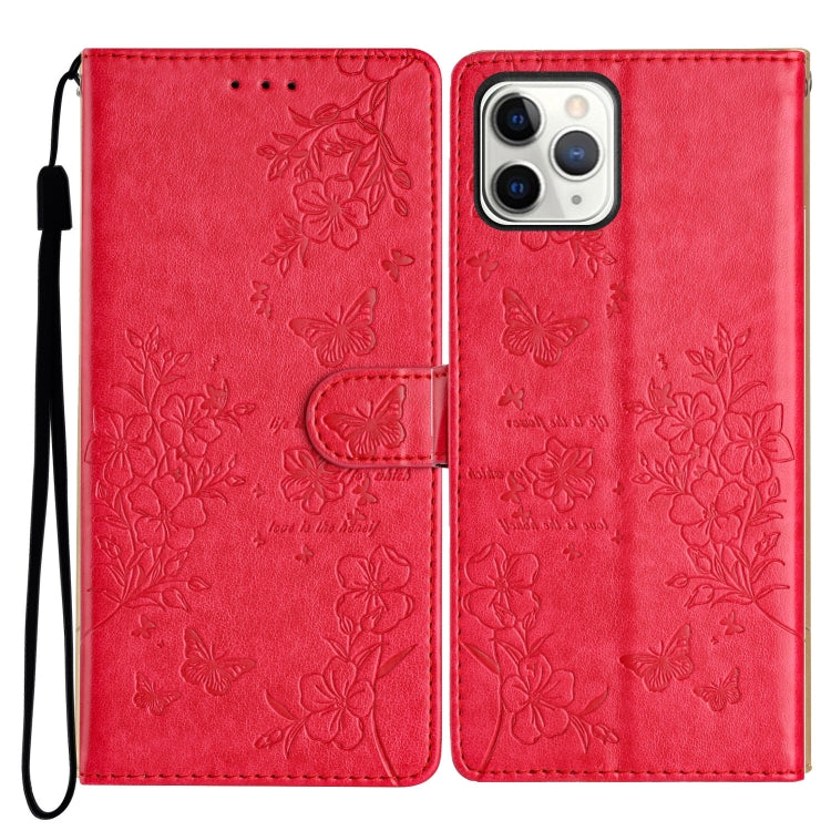 Custodia per cellulare in pelle con farfalle e fiori, For iPhone 11, For iPhone 11 Pro, For iPhone XS / X, For iPhone XR