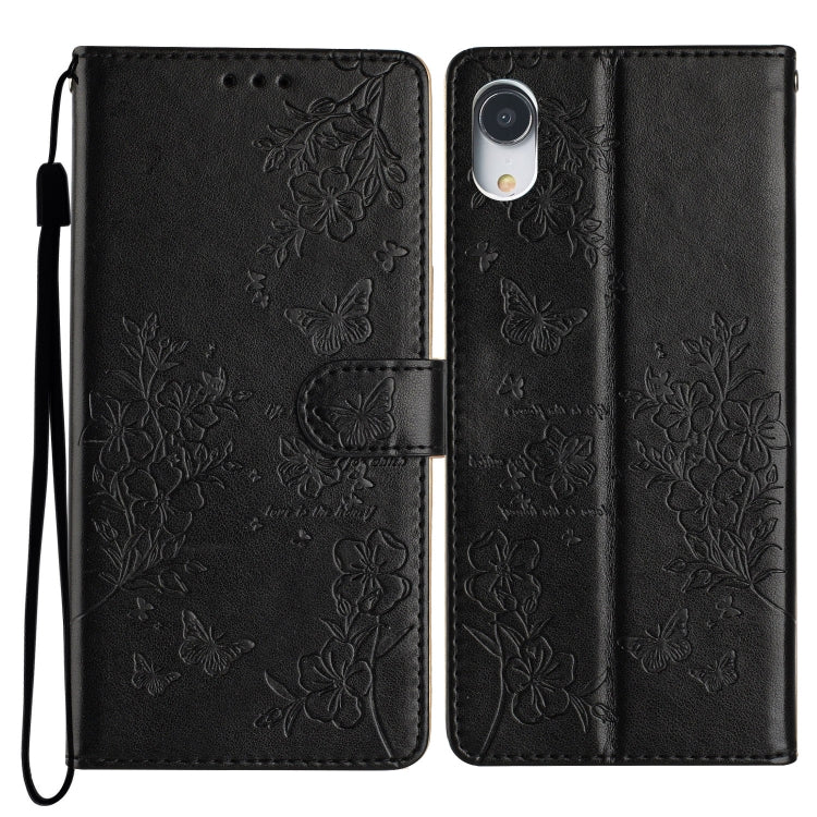 Custodia per cellulare in pelle con farfalle e fiori, For iPhone 11, For iPhone 11 Pro, For iPhone XS / X, For iPhone XR
