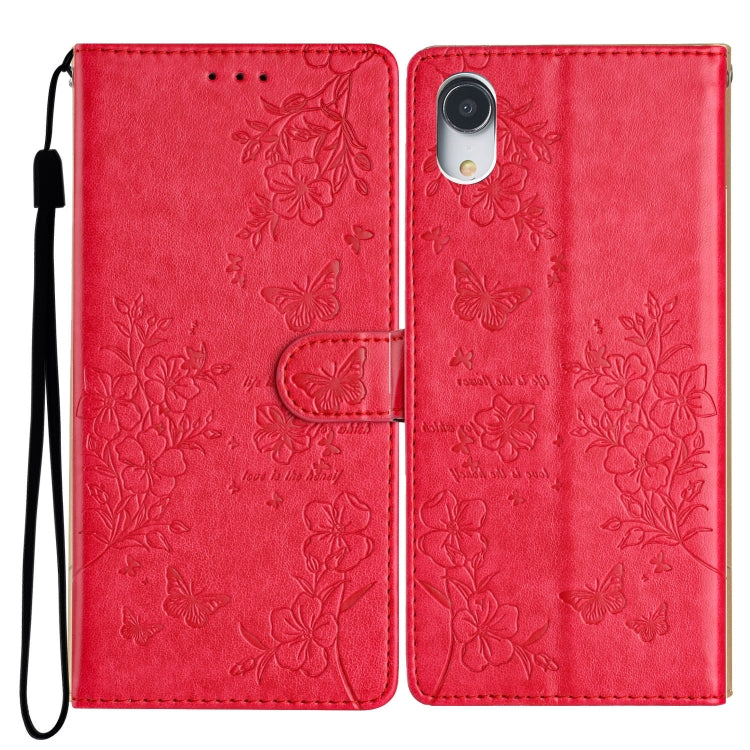 Custodia per cellulare in pelle con farfalle e fiori, For iPhone 11, For iPhone 11 Pro, For iPhone XS / X, For iPhone XR