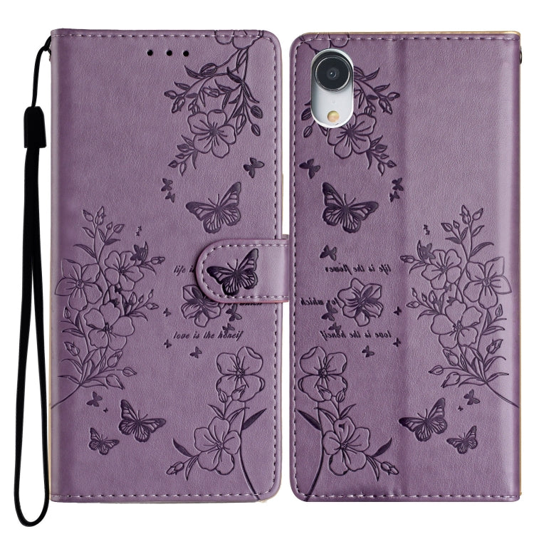 Custodia per cellulare in pelle con farfalle e fiori, For iPhone 11, For iPhone 11 Pro, For iPhone XS / X, For iPhone XR