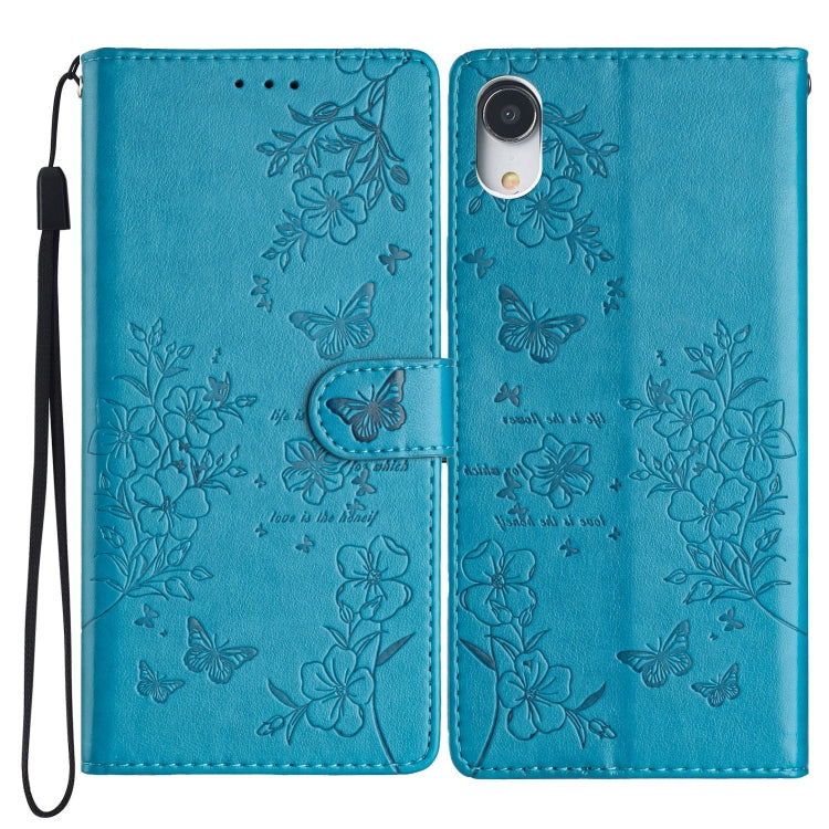 Custodia per cellulare in pelle con farfalle e fiori, For iPhone 11, For iPhone 11 Pro, For iPhone XS / X, For iPhone XR
