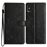 Custodia per cellulare in pelle con farfalle e fiori, For iPhone XS Max, For iPhone 8 Plus / 7 Plus