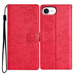 Custodia per cellulare in pelle con farfalle e fiori, For iPhone 18 Pro, For iPhone 18 Pro Max, For iPhone 17e / 16e, For iPhone 16 Pro Max