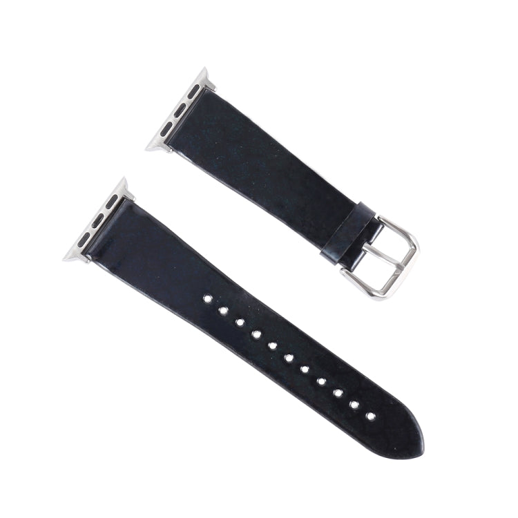 Cinturino di ricambio per cinturino di ricambio con texture a squame di pesce scolorito, For Apple Watch 5 & 4 40mm / 3 & 2 & 1 38mm, For Apple Watch 5 & 4 44mm / 3 & 2 & 1 42mm