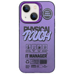 Custodia smartphone smerigliata per iPhone 15 Pro Max