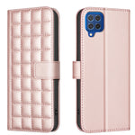 Custodia per telefono in pelle con struttura quadrata, For Samsung Galaxy M55, For Samsung Galaxy M15, For Samsung Galaxy M62