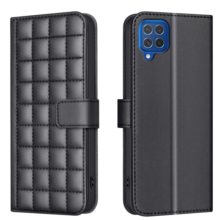 Custodia per telefono in pelle con struttura quadrata, For Samsung Galaxy M55, For Samsung Galaxy M15, For Samsung Galaxy M62