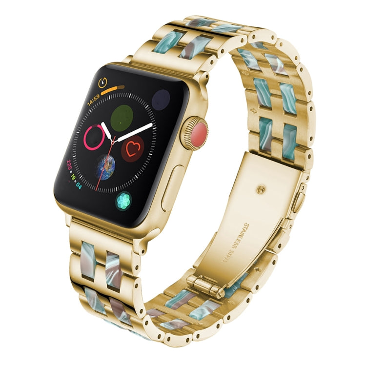 Cinturino in acciaio inossidabile e resina per Apple Watch