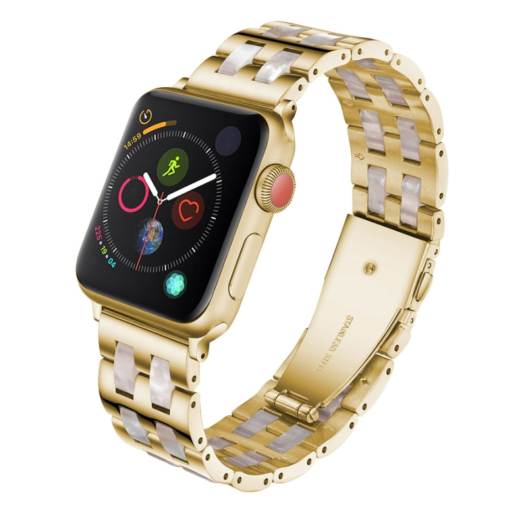 Cinturino in acciaio inossidabile e resina per Apple Watch
