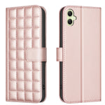 Custodia per telefono in pelle con struttura quadrata, For Samsung Galaxy A55, For Samsung Galaxy A35, For Samsung Galaxy A15, For Samsung Galaxy A05