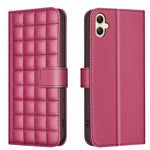 Custodia per telefono in pelle con struttura quadrata, For Samsung Galaxy A55, For Samsung Galaxy A35, For Samsung Galaxy A15, For Samsung Galaxy A05