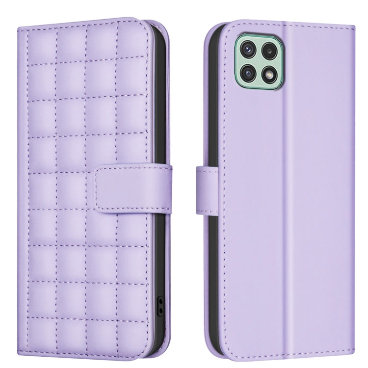 Custodia per telefono in pelle con struttura quadrata, For Samsung Galaxy A22 4G, For Samsung Galaxy A22 5G, For Samsung Galaxy A32 4G, For Samsung Galaxy A72