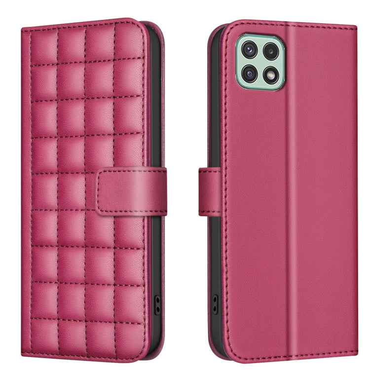Custodia per telefono in pelle con struttura quadrata, For Samsung Galaxy A22 4G, For Samsung Galaxy A22 5G, For Samsung Galaxy A32 4G, For Samsung Galaxy A72