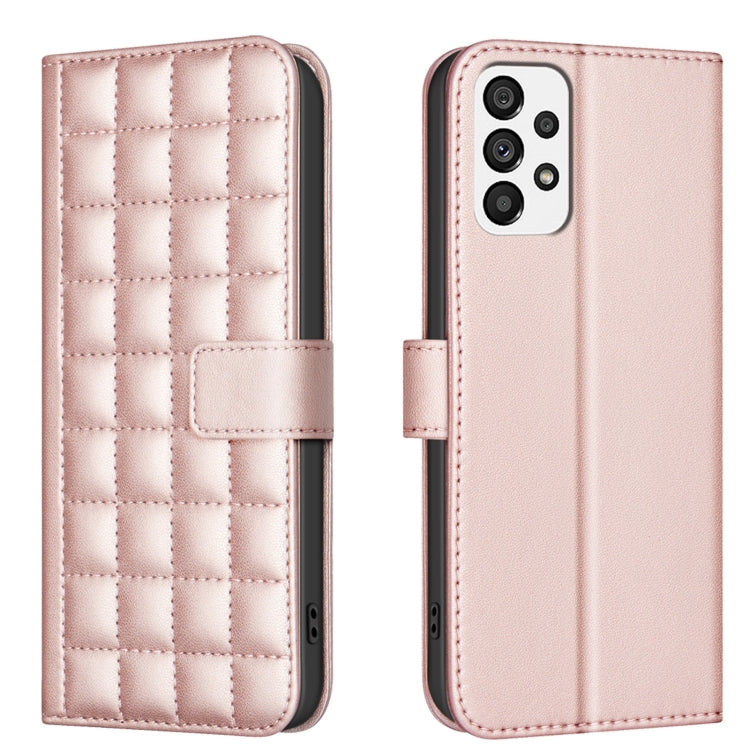 Custodia per telefono in pelle con struttura quadrata, For Samsung Galaxy A33, For Samsung Galaxy A13 5G / 4G, For Samsung Galaxy A52 / A52s 5G, For Samsung Galaxy A03s / A02s