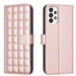 Custodia per telefono in pelle con struttura quadrata, For Samsung Galaxy A34 5G, For Samsung Galaxy A54 5G, For Samsung Galaxy A23 / M23 / M13 4G, For Samsung Galaxy A73
