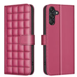Custodia per telefono in pelle con struttura quadrata, For Samsung Galaxy A56 5G, For Samsung Galaxy A36, For Samsung Galaxy A16 5G, For Samsung Galaxy A06