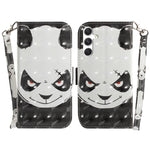 Custodia per telefono in pelle con flip orizzontale colorata 3D, For Samsung Galaxy S25 5G, For Samsung Galaxy S25+ 5G
