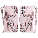 Custodia per telefono in pelle con flip orizzontale colorata 3D, For Samsung Galaxy S25 5G, For Samsung Galaxy S25+ 5G