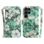 Custodia per telefono in pelle con flip orizzontale colorata 3D, For Samsung Galaxy S25 Ultra 5G, For Samsung Galaxy S24 FE 5G