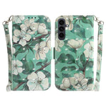 Custodia per telefono in pelle con flip orizzontale colorata 3D, For Samsung Galaxy S26 5G, For Samsung Galaxy S25 FE 5G