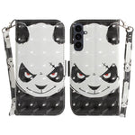 Custodia per telefono in pelle con flip orizzontale colorata 3D, For Samsung Galaxy S26 5G, For Samsung Galaxy S25 FE 5G