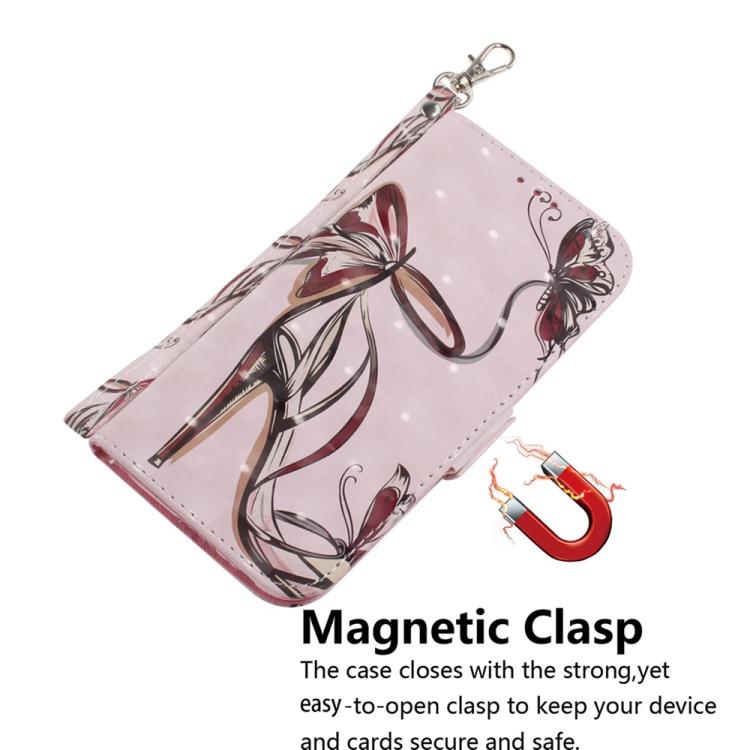 Custodia per telefono in pelle con flip orizzontale colorata 3D, For Samsung Galaxy S26 5G, For Samsung Galaxy S25 FE 5G