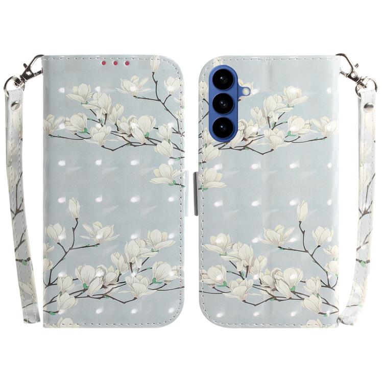 Custodia per telefono in pelle con flip orizzontale colorata 3D, For Samsung Galaxy S26 5G, For Samsung Galaxy S25 FE 5G