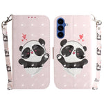 Custodia per telefono in pelle con flip orizzontale colorata 3D, For Samsung Galaxy S26 5G, For Samsung Galaxy S25 FE 5G