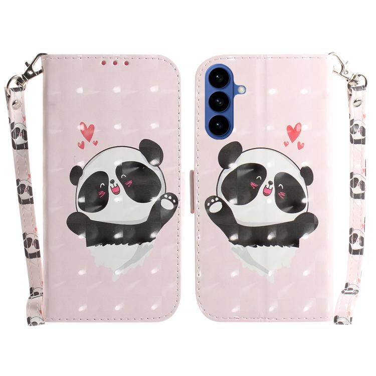 Custodia per telefono in pelle con flip orizzontale colorata 3D, For Samsung Galaxy S26 5G, For Samsung Galaxy S25 FE 5G