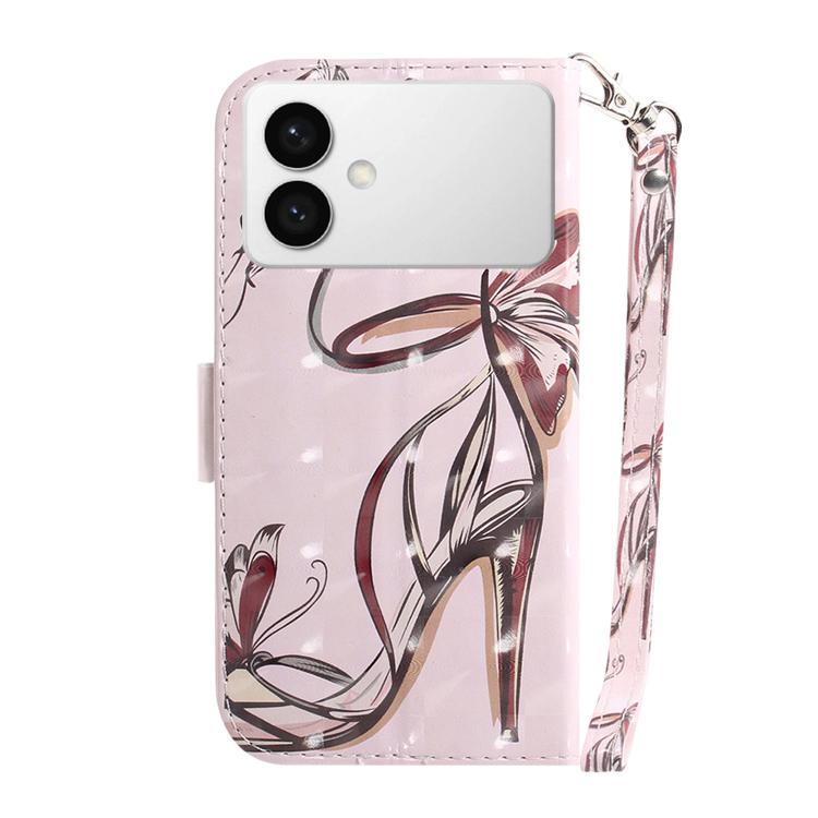 Custodia per telefono in pelle con flip orizzontale colorata 3D, For Samsung Galaxy S26 Edge 5G, For Samsung Galaxy S26 Ultra 5G