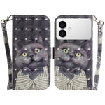 Custodia per telefono in pelle con flip orizzontale colorata 3D, For Samsung Galaxy S26 Edge 5G, For Samsung Galaxy S26 Ultra 5G