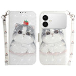 Custodia per telefono in pelle con flip orizzontale colorata 3D, For Samsung Galaxy S26 Edge 5G, For Samsung Galaxy S26 Ultra 5G