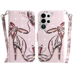 Custodia per telefono in pelle con flip orizzontale colorata 3D, For Samsung Galaxy S26 Edge 5G, For Samsung Galaxy S26 Ultra 5G