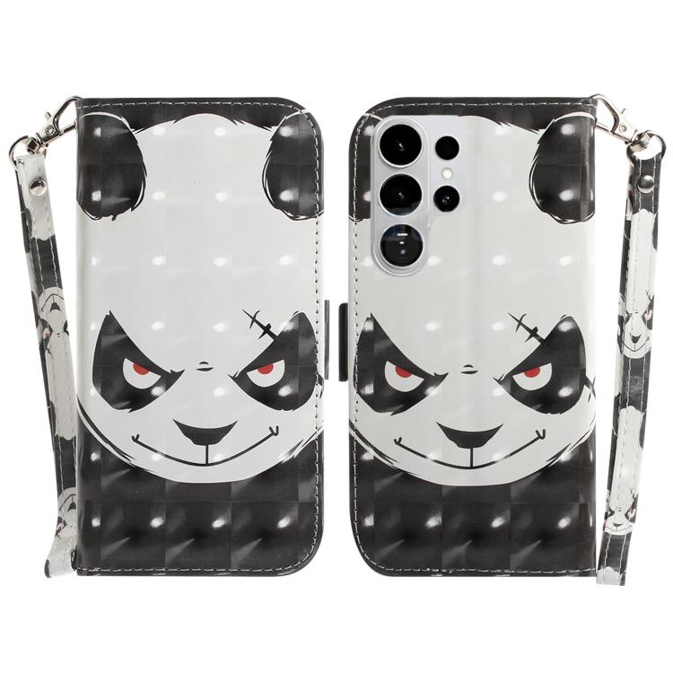 Custodia per telefono in pelle con flip orizzontale colorata 3D, For Samsung Galaxy S26 Edge 5G, For Samsung Galaxy S26 Ultra 5G