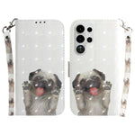 Custodia per telefono in pelle con flip orizzontale colorata 3D, For Samsung Galaxy S26 Edge 5G, For Samsung Galaxy S26 Ultra 5G