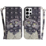 Custodia per telefono in pelle con flip orizzontale colorata 3D, For Samsung Galaxy S26 Edge 5G, For Samsung Galaxy S26 Ultra 5G