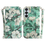 Custodia per telefono in pelle con flip orizzontale colorata 3D, For Galaxy S26 FE 5G, For Samsung Galaxy S26+ 5G
