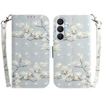 Custodia per telefono in pelle con flip orizzontale colorata 3D, For Galaxy S26 FE 5G, For Samsung Galaxy S26+ 5G