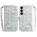 Custodia per telefono in pelle con flip orizzontale colorata 3D, For Galaxy S26 FE 5G, For Samsung Galaxy S26+ 5G