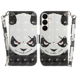 Custodia per telefono in pelle con flip orizzontale colorata 3D, For Galaxy S26 FE 5G, For Samsung Galaxy S26+ 5G