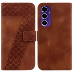 Custodia per telefono in pelle goffrata a sette forme, For Samsung Galaxy S25 Ultra 5G, For Samsung Galaxy S24 FE 5G