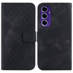 Custodia per telefono in pelle goffrata a sette forme, For Samsung Galaxy S25 Ultra 5G, For Samsung Galaxy S24 FE 5G