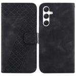 Custodia per telefono in pelle goffrata a sette forme, For Samsung Galaxy S25 FE 5G, For Samsung Galaxy S25 Edge 5G, For Samsung Galaxy S25 5G, For Samsung Galaxy S25+ 5G