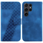 Custodia per telefono in pelle goffrata a sette forme, For Samsung Galaxy S25 Ultra 5G, For Samsung Galaxy S24 FE 5G