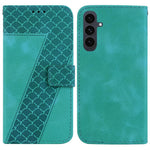 Custodia per telefono in pelle goffrata a sette forme, For Samsung Galaxy S25 FE 5G, For Samsung Galaxy S25 Edge 5G, For Samsung Galaxy S25 5G, For Samsung Galaxy S25+ 5G