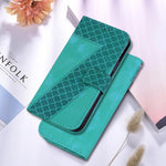 Custodia per telefono in pelle goffrata a sette forme, For Samsung Galaxy S25 FE 5G, For Samsung Galaxy S25 Edge 5G, For Samsung Galaxy S25 5G, For Samsung Galaxy S25+ 5G