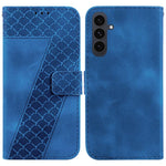 Custodia per telefono in pelle goffrata a sette forme, For Samsung Galaxy S25 FE 5G, For Samsung Galaxy S25 Edge 5G, For Samsung Galaxy S25 5G, For Samsung Galaxy S25+ 5G
