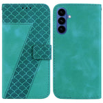 Custodia per telefono in pelle goffrata a sette forme, For Samsung Galaxy S26+ 5G, For Samsung Galaxy S26 Edge 5G, For Samsung Galaxy S26 Ultra 5G, For Samsung Galaxy S26 5G