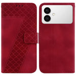 Custodia per telefono in pelle goffrata a sette forme, For Samsung Galaxy S26+ 5G, For Samsung Galaxy S26 Edge 5G, For Samsung Galaxy S26 Ultra 5G, For Samsung Galaxy S26 5G